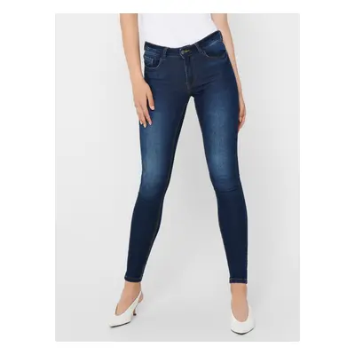 Dark blue skinny fit jeans JDY New Nikki - Women