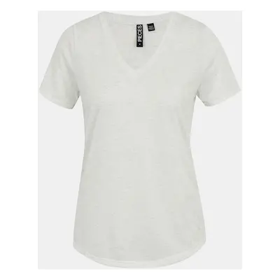 Light Grey Striped T-Shirt Pieces Haylow - Women