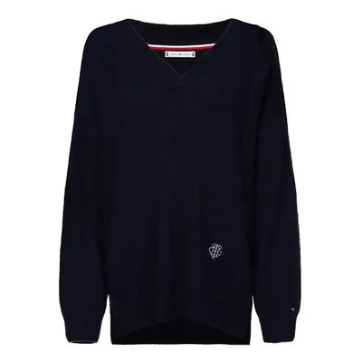 Tommy Hilfiger Sweater - CANDACE V-NK SWTR black