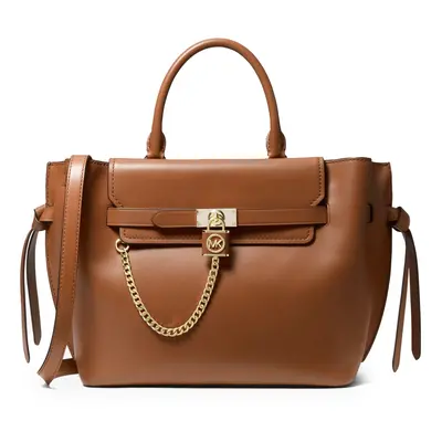 Michael Kors Handbag - LG BELTED SATCHEL brown