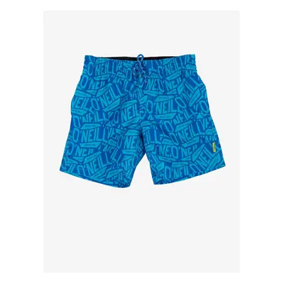 ONeill Blue Boys Patterned Shorts O'Neill - Boys