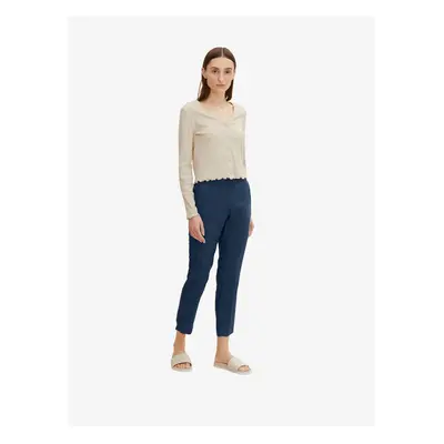 Dark blue women's trousers Tom Tailor - Women's