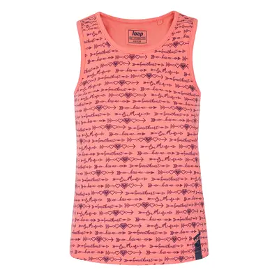 Girls' tank top LOAP BESOLA Pink