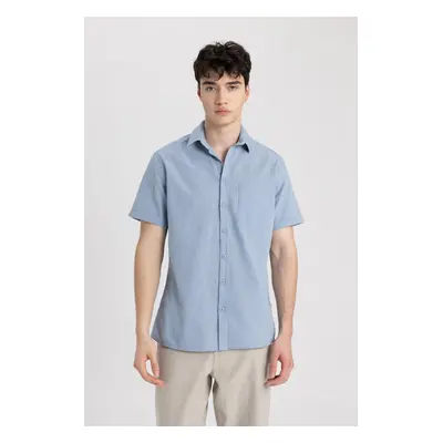 DEFACTO Slim Fit Short Sleeve Shirt