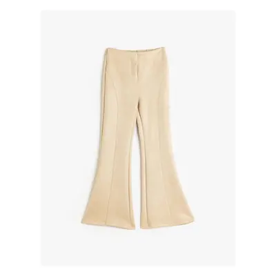 Koton Flare Trousers Elastic Waist