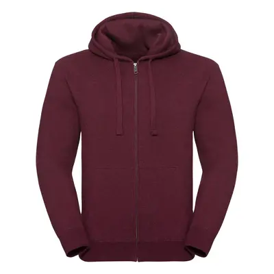 Men's Authentic Melange Zipped Hooded Sweat Russell