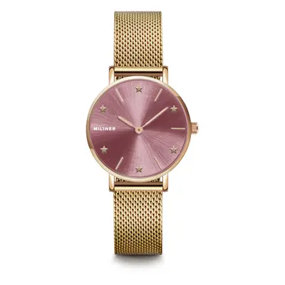 Millner Cosmos Gold Stainless Steel Watch