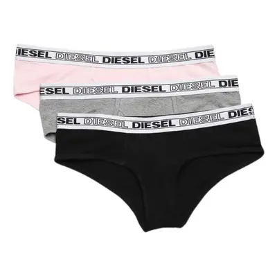 Diesel Panties - UFPNOXYTHREEPACK UNDERPANTS black-grey-pale pink