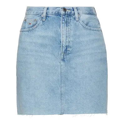 Tommy Jeans Skirt - MOM SKIRT BF0012 blue