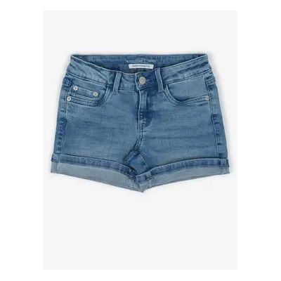 Light Blue Girly Denim Shorts Tom Tailor - Girls