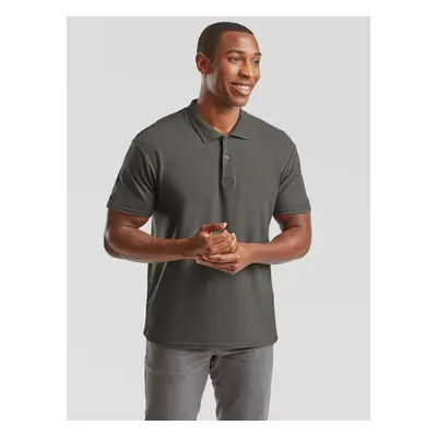 Graphite Men's Polo Shirt Original Polo Friut of the Loom