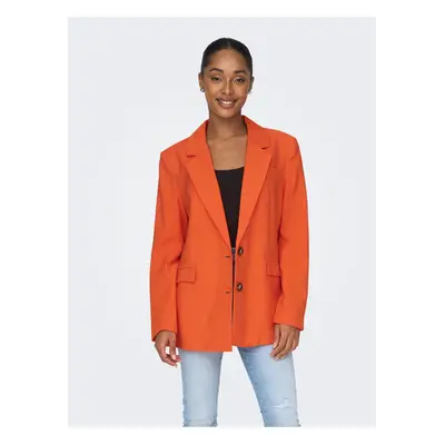 Orange ladies jacket ONLY Aris - Women