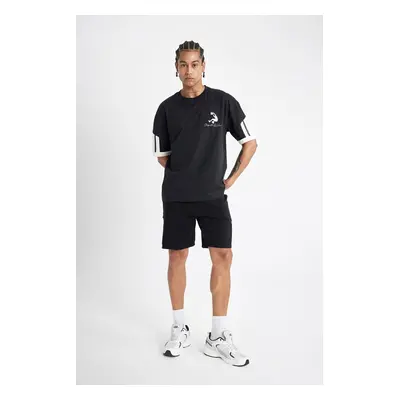 DEFACTO Fit Shaquille O'neal Standard Fit Short Leg Shorts