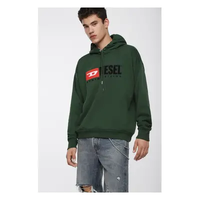 Sweatshirt - Diesel SDIVISION SWEATSHIRT green