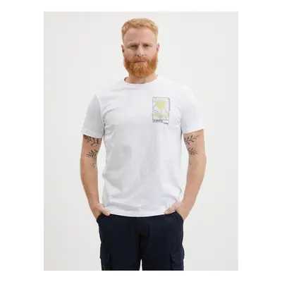 White men's T-shirt LERROS - Men