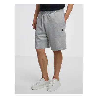 Grey unisex sweat shorts Converse - Men's