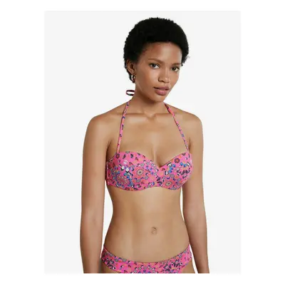 Pink Swimwear Upper Wall Desigual Biki Bahamas - Women