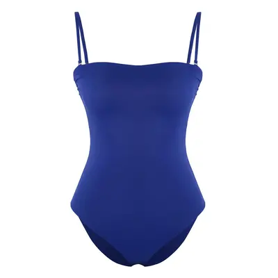 Trendyol Saks*001 Plain Strapless Sleeveless Swimsuit