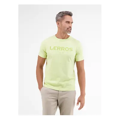 Light green men's T-shirt LERROS - Men