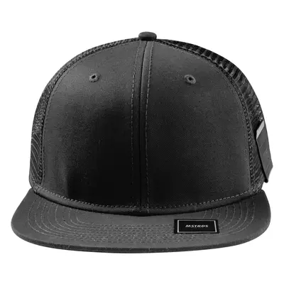 MoneyClip Trucker Snapback Cap Black