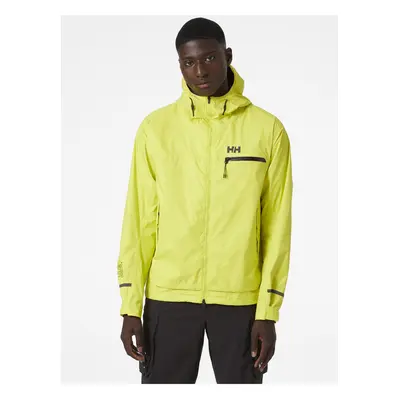 Light Green Men's Waterproof Lightweight Hooded Jacket HELLY HANSEN - Men