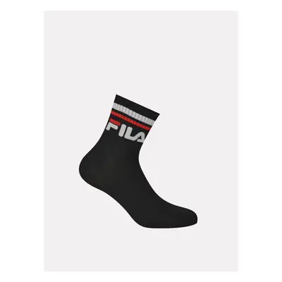 Set of three pairs of men's black FILA ankle socks - Men's