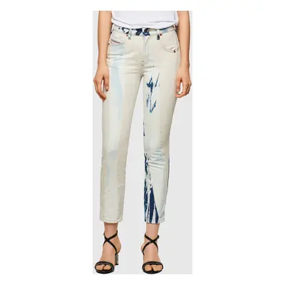 Diesel Jeans - D-JOY-T-SP3 L.32 TROUSERS White-Blue