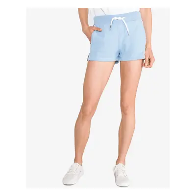 Light blue women's sweat shorts Superdry Alicia - Men