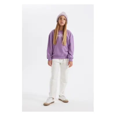 DEFACTO Girls Carrot Fit Carrot Cut Cargo Pocket Sweatpants