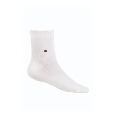 Tommy Hilfiger Socks - TH WOMEN 98% COTTON SOCK 1P White