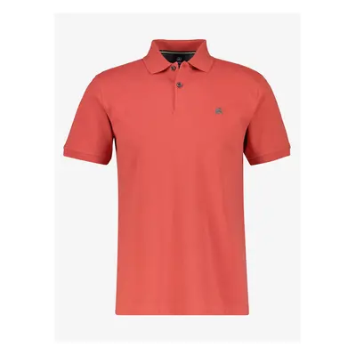 Red men's polo shirt LERROS - Men