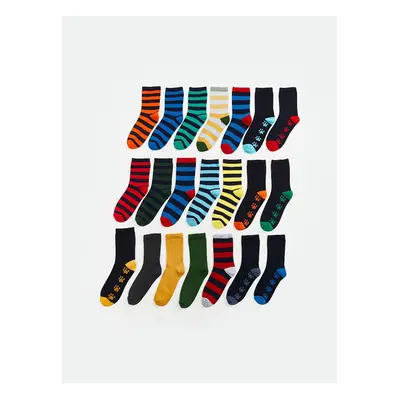 LC Waikiki Lcw Striped Boys Ankle Socks 3-Pack