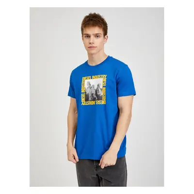 Blue Men's T-Shirt Diesel - Men