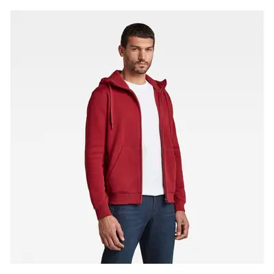 G-STAR Sweatshirt - Premium core hdd zip sw l\s red