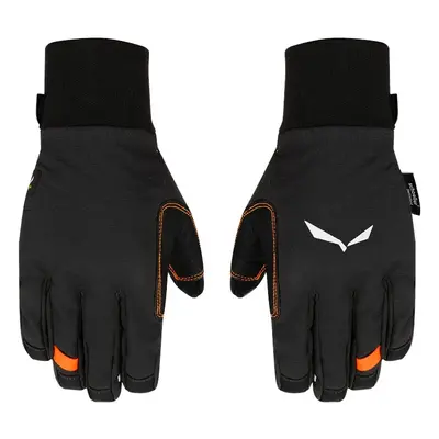 Men's gloves Salewa Ortles durastretch merino Black out