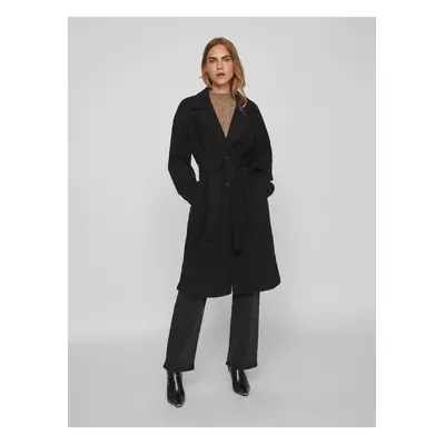 Black Women's Coat VILA Poko - Ladies