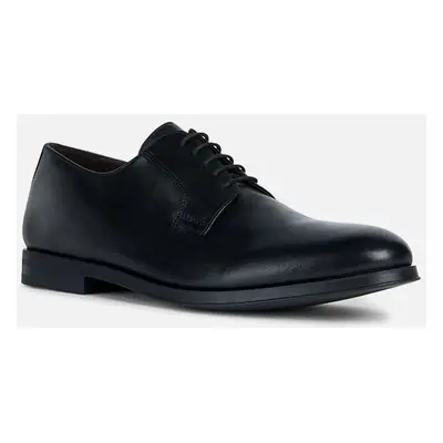 Black men's formal shoes Geox Decio - Men's