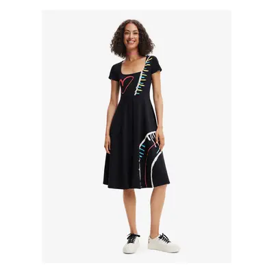 Black Desigual Lisa Dress - Women