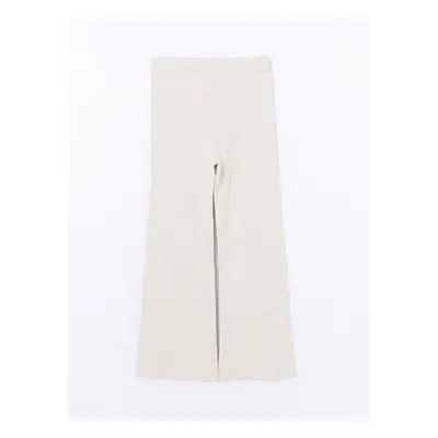 LC Waikiki Lcw Elastic Waist Wide Leg Women's Knitted Trousers