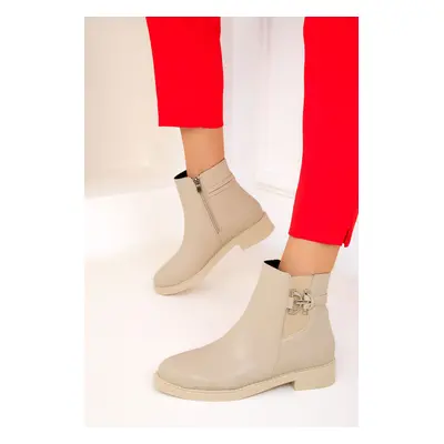 Soho Beige Women's Boots & Bootie