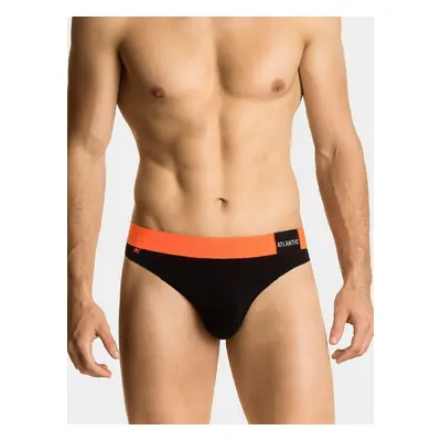 Briefs Atlantic MP-1566/23 S-2XL black-orange