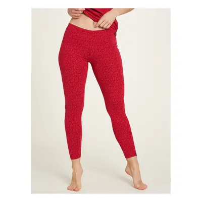 Red Women's Patterned Leggings Tranquillo - Women