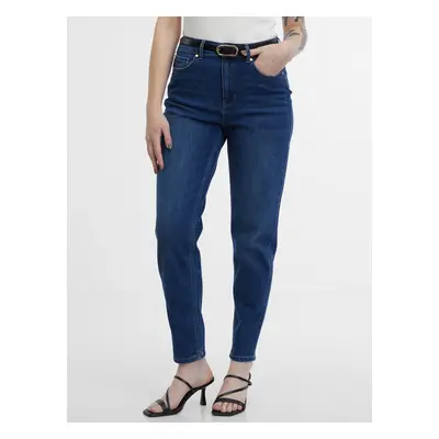 Orsay Dark blue Ladies Mom Jeans - Women