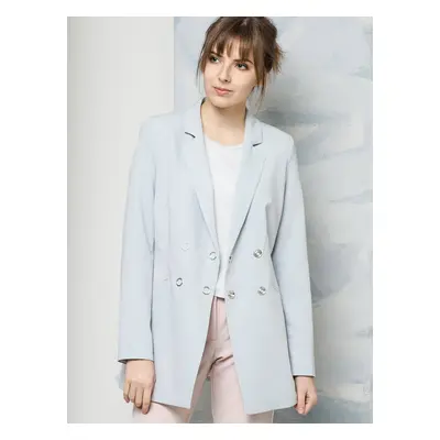 Lemonade jacket fastened with press studs blue