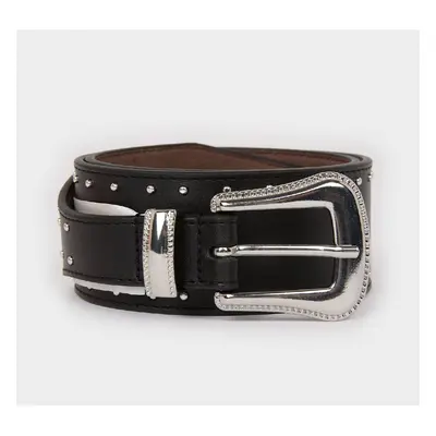 DEFACTO Women's Faux Leather Casual Belt