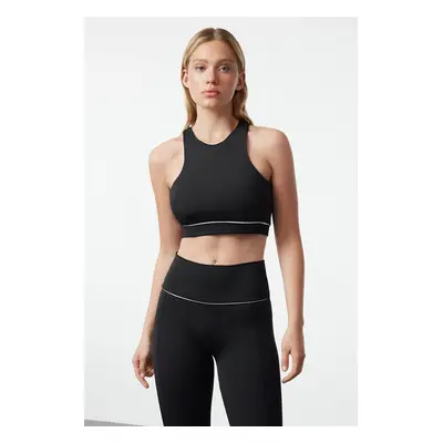 Trendyol Black Support Support/Sculpting Knitted Sports Bra