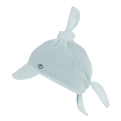 AGBO Muslin summer sun cap for boy light blue Kobo