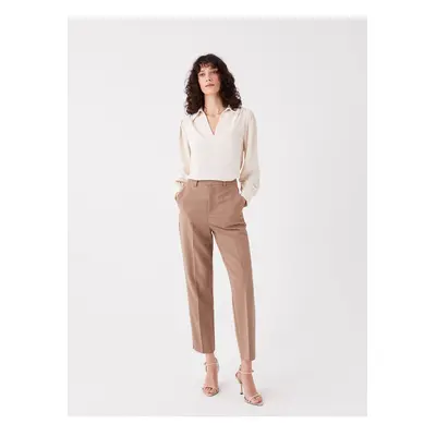 LC Waikiki Women's Carrot Cut Straight Trousers