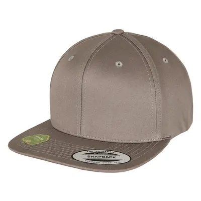 Organic Cotton Snapback Light Grey