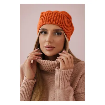 marka niezdefiniowana Women's cap Ingrid K371 orange